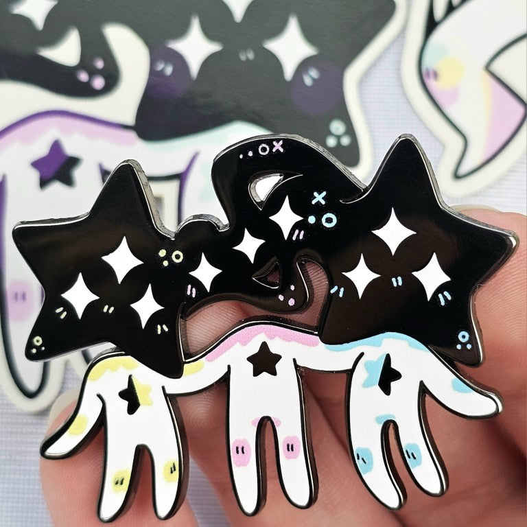 Void Star Baby Trio Enamel Pin