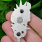 Chess Punk Skull Enamel Pin!
