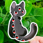 Creepy Cat Stickers!