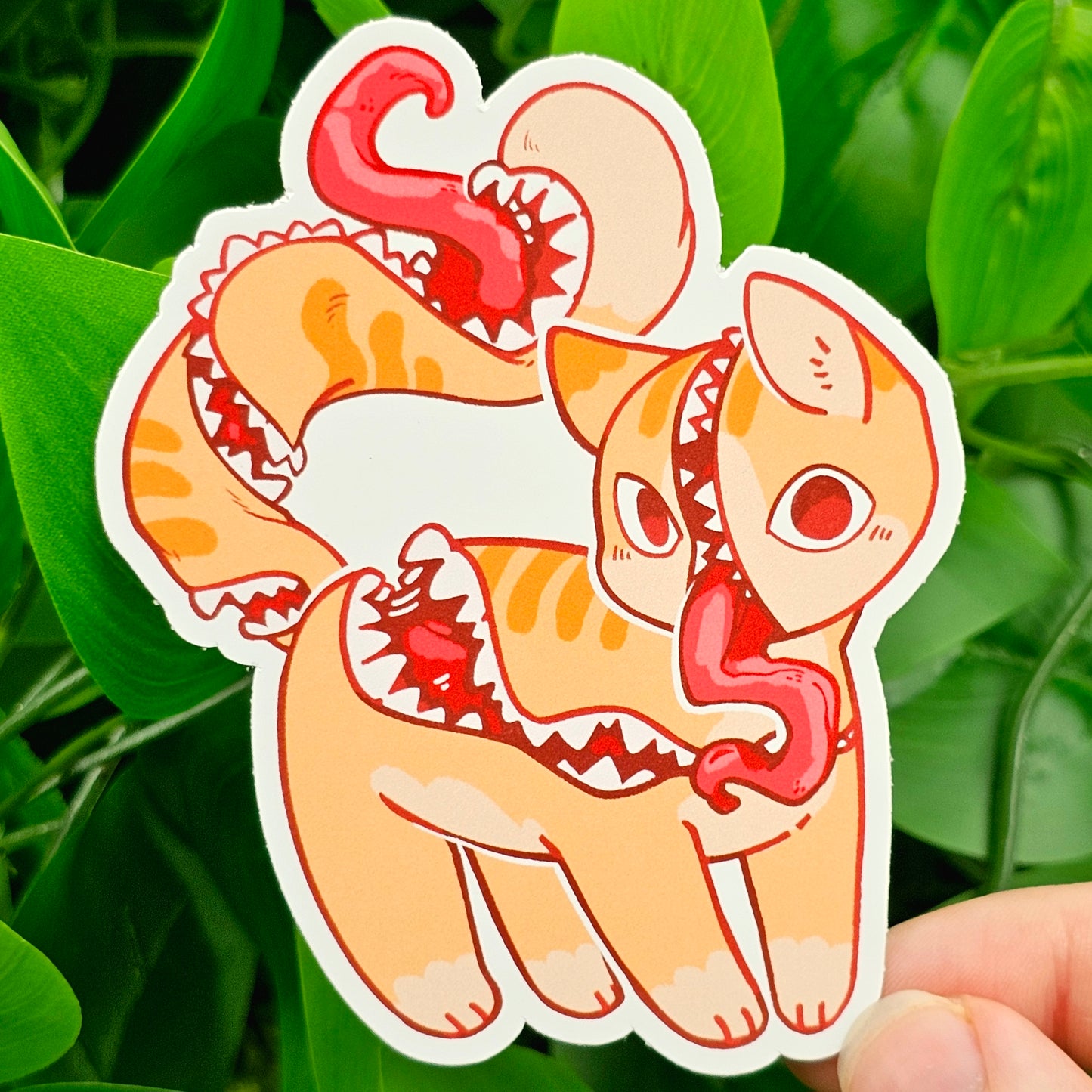 Creepy Cat Stickers!