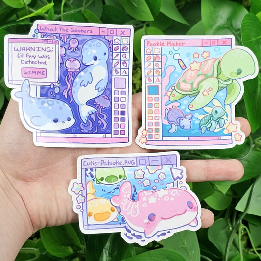 Virtual Sea Pet Stickers!