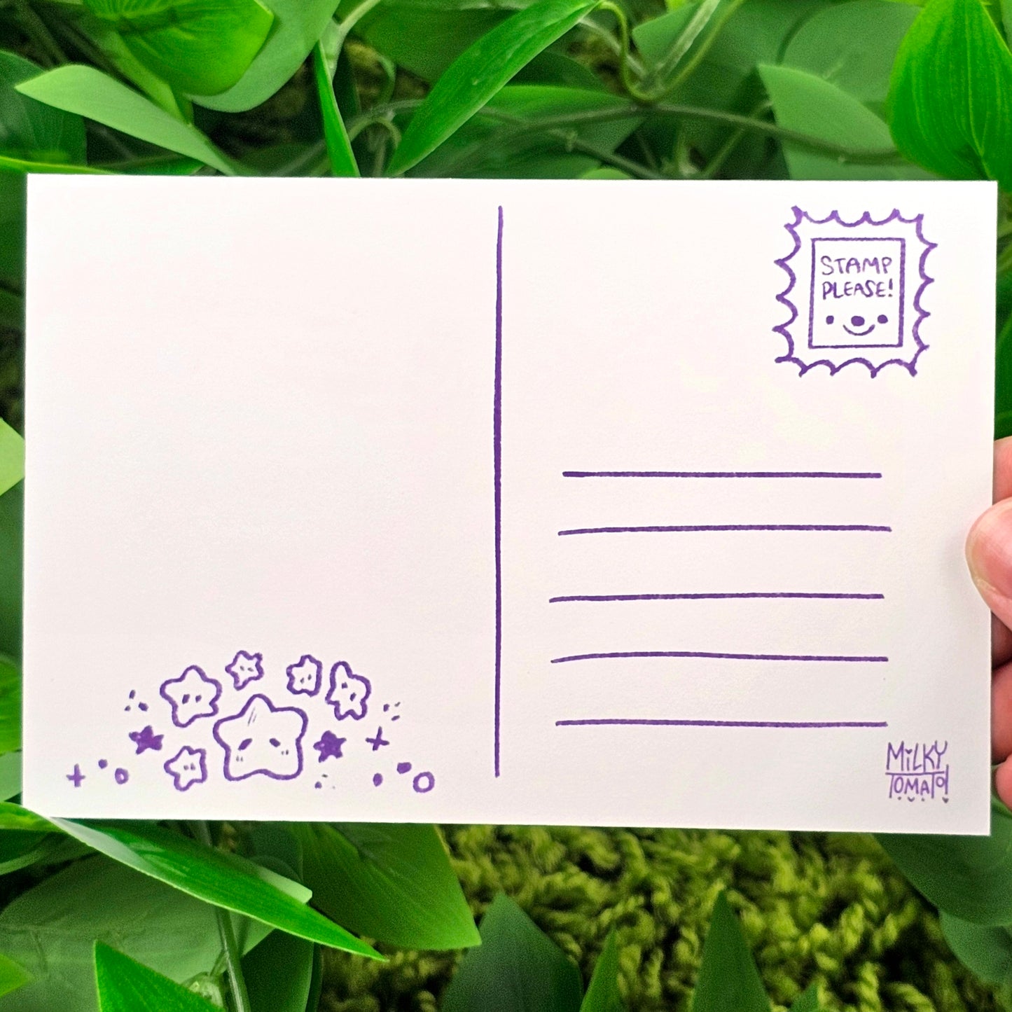 Sad Girl Star Baby Postcard!