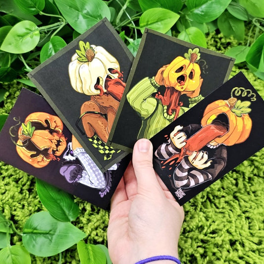 Gore Pumpkin Head Version 2 Mini Prints!