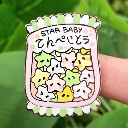 Pastel Star Baby Candy Bag Enamel Pin