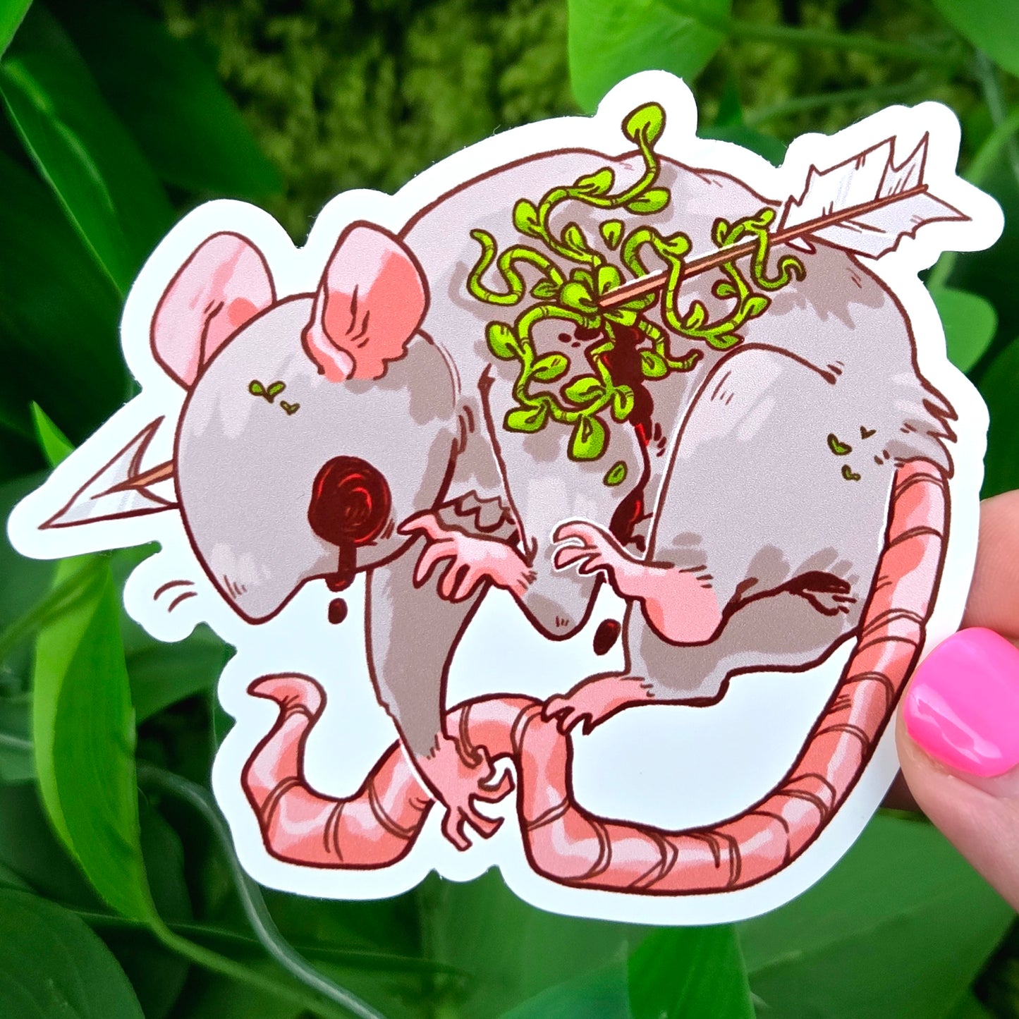 Creepy Forest Animal Stickers!