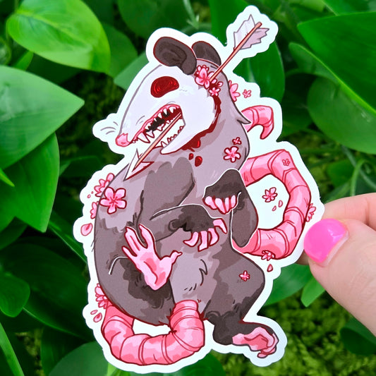Creepy Forest Animal Stickers!