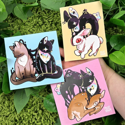 Cosmic Animal Mini Prints!