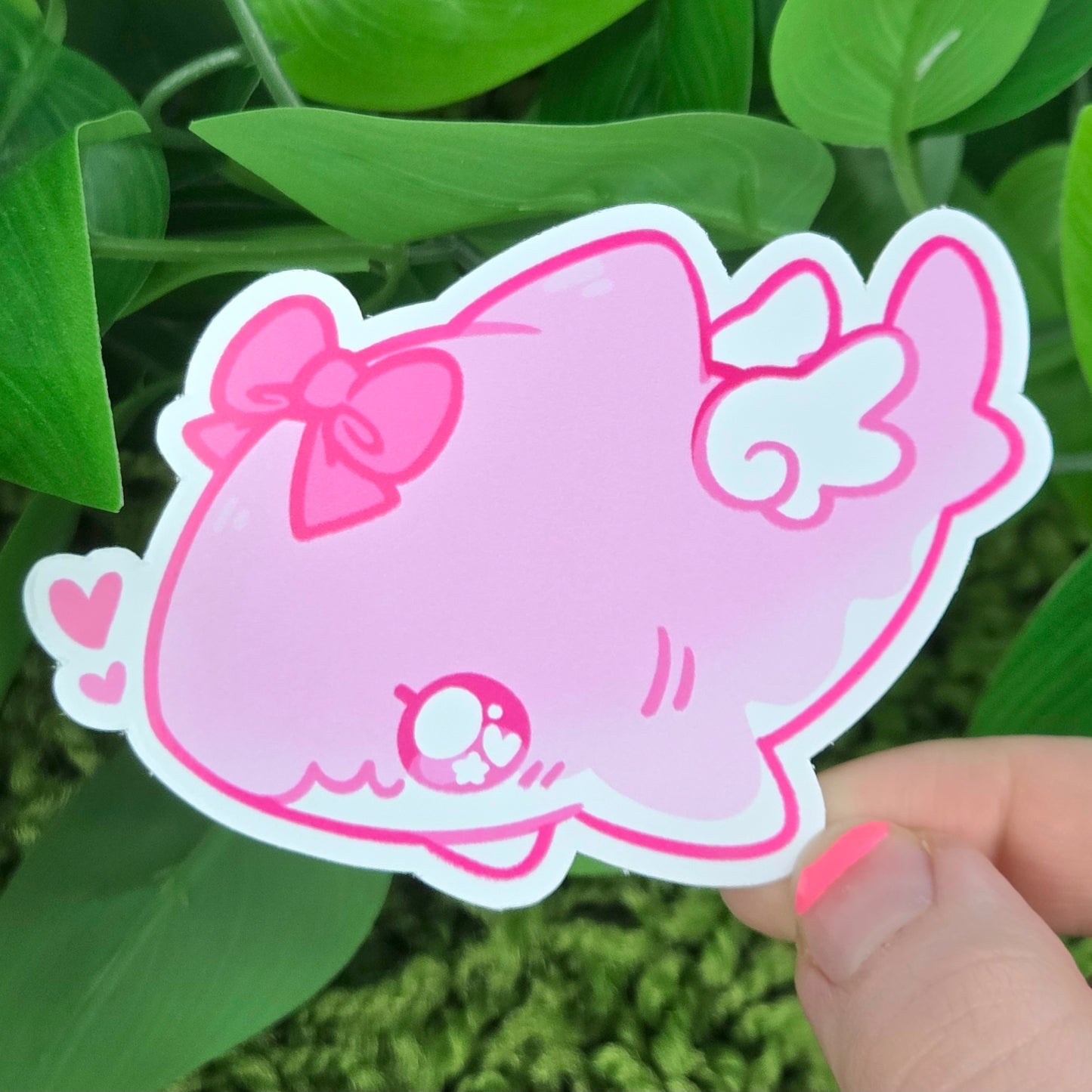 Cute Angel Devil Shark Stickers!