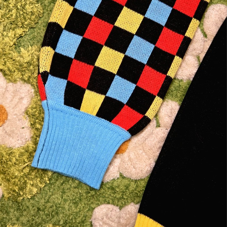 Black Silly Clown Sweater