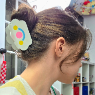 Clown Face Hair Clip!