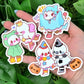 Cute Costume Ghosts Stickers!