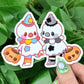 Cute Costume Ghosts Stickers!