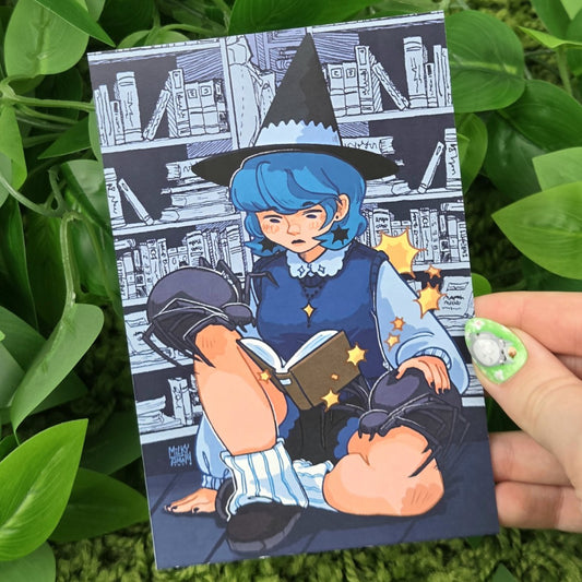 Witch Girl Postcard!
