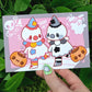 Cute Costume Ghosts Postcard!