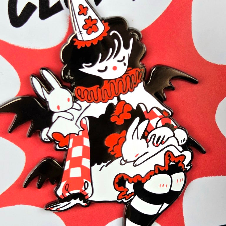 Large Vampire Enamel Pin!