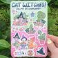 Cat Witch Collab Sticker Sheets!