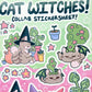 Cat Witch Collab Sticker Sheets!