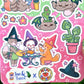 Cat Witch Collab Sticker Sheets!