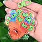 Cute Weirdcore Girl Head Keychains!