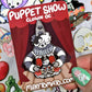Puppet Show Clown Enamel Pin!