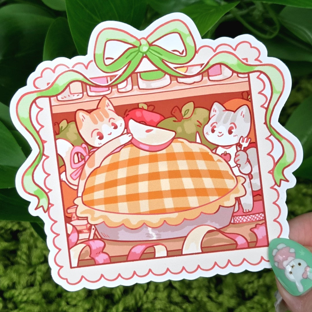 Apple Cats Stickers!