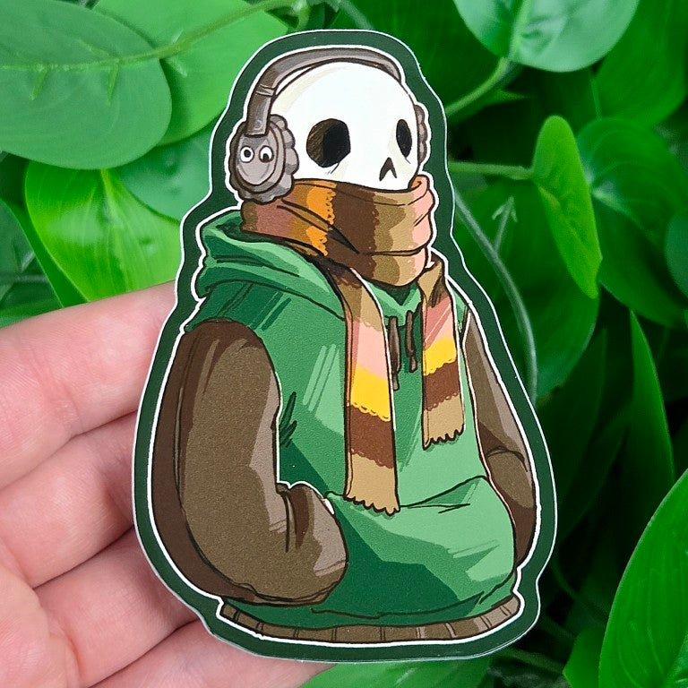 Sweater Skeletons Stickers!