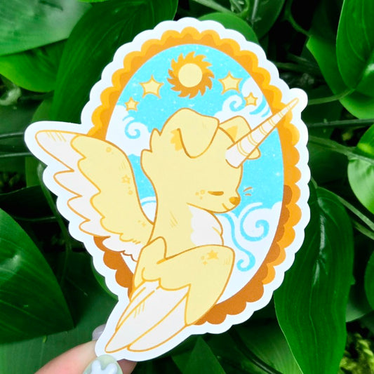 Sun Puppy Sticker!