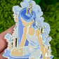 Sand Castle Girl Enamel Pin!