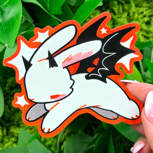 Demon Bunny Sticker!