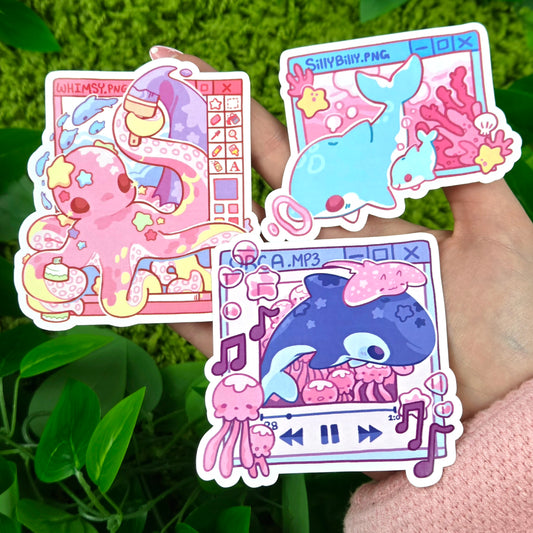 Virtual Sea Pet Stickers V2!
