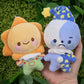 Sun and Moon Plushies!
