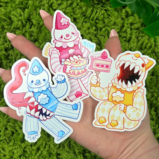 March Creepy Sticker Club