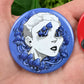 Mushroom Face Girl Large Buttons!