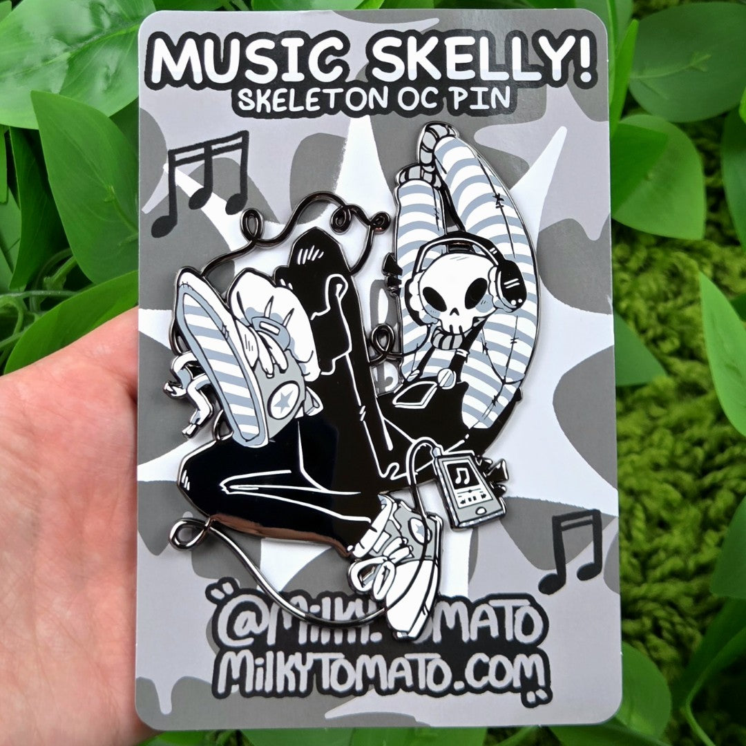 Music Cade Enamel Pin!