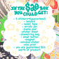 List of what might come in the $20 creepy mystery gift box