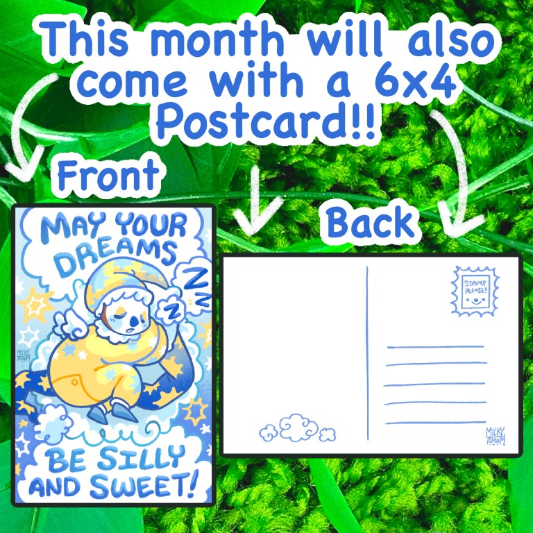 Cute Clown Fairy Postcard!