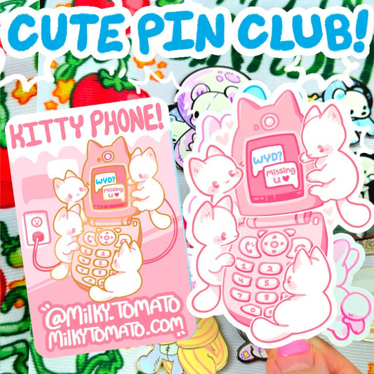Milky's Cute Pin Club