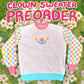 White Silly Clown Sweater