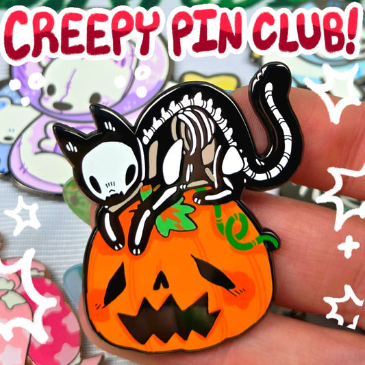 October Creepy Pin Club
