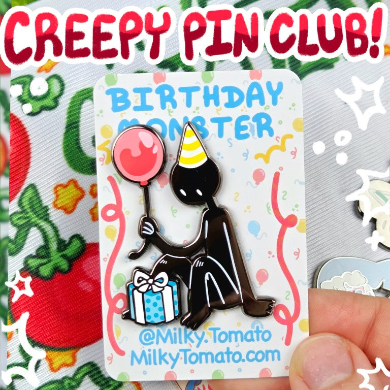 February Creepy Pin Club