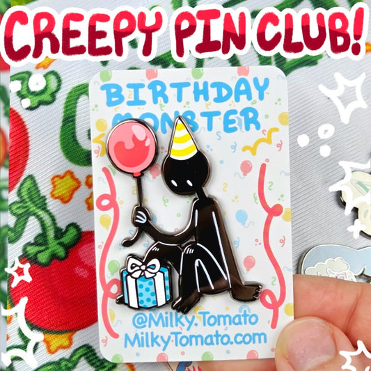 February Creepy Pin Club