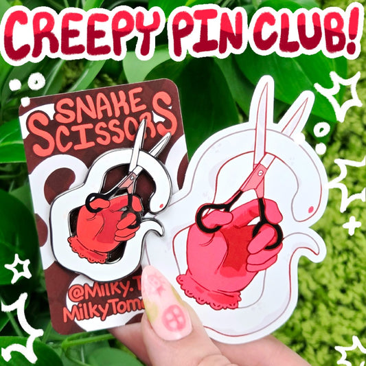 March Creepy Pin Club