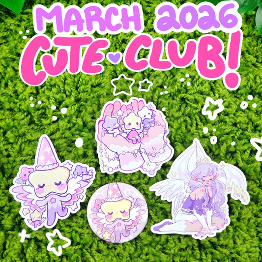 March Cute Sticker Club