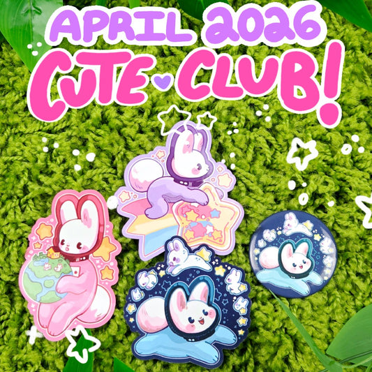 April Cute Sticker Club