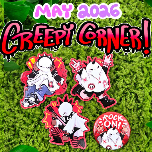 May Creepy Sticker Club