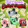 July Creepy Sticker Club