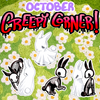 October Creepy Sticker Club