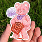 Creepy Gore Plush Animal Stickers