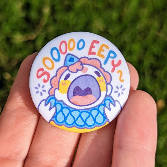 Eepy Clown Button