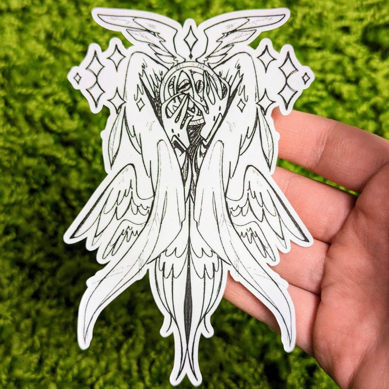 Big Biblically Accurate Angel Stickers